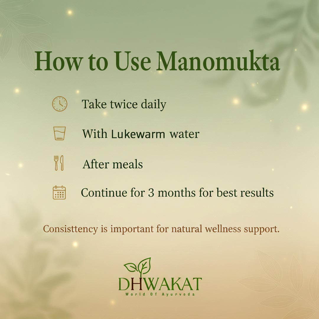 Manomukta - Ayurvedic De-Addiction Support Syrup