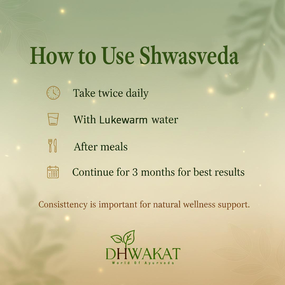Shwasveda - Ayurvedic Cold & Cough Support Syrup