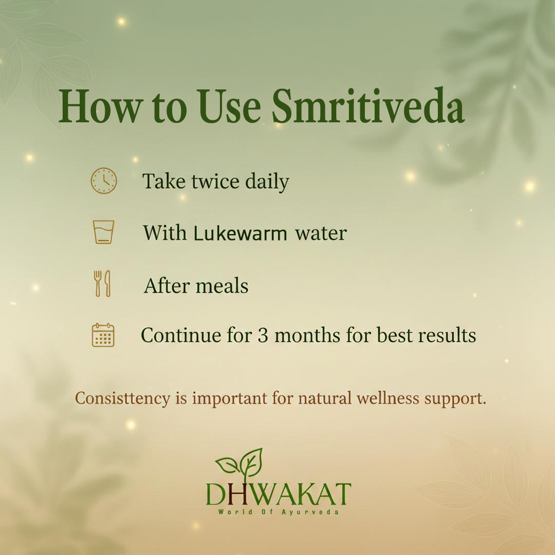 Smritiveda - Ayurvedic Brain & Memory Support Syrup