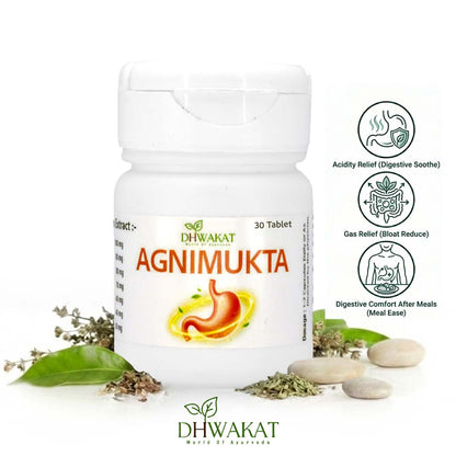 Agnimukta - Ayurvedic Acidity Support Tablets