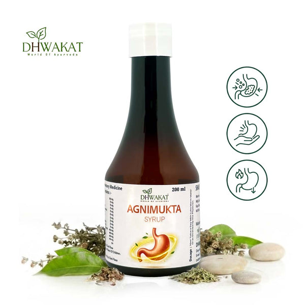 Agnimukta - Ayurvedic Gas - Acidity Support Syrup