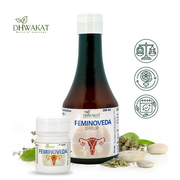 Feminoveda - Ayurvedic PCOS/PCOD Support Support Combo