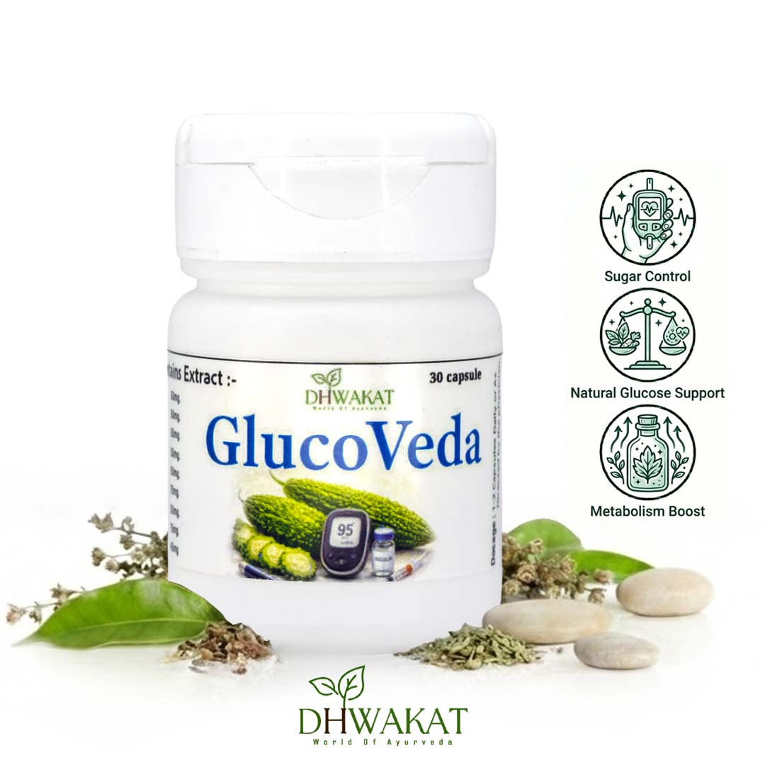 GlucoVeda - Ayurvedic Diabetes Support Support Capsule