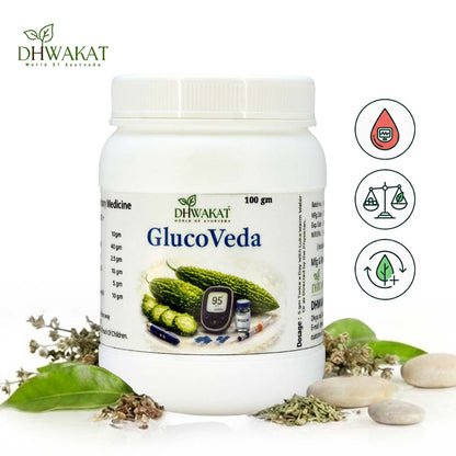 GlucoVeda - Ayurvedic Diabetes Support Support Powder