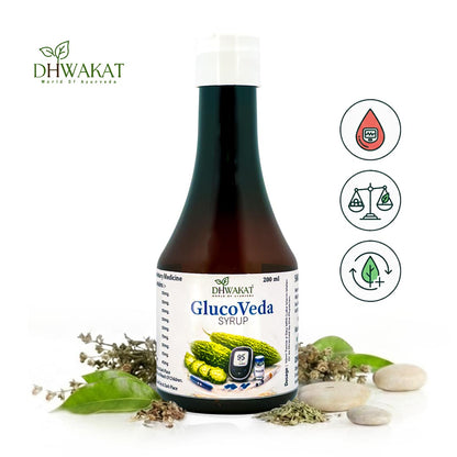 GlucoVeda - Ayurvedic Diabetes Support Support Syrup
