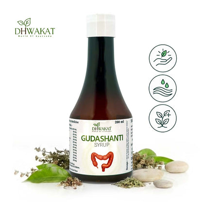 GudaShanti - Ayurvedic Piles & Fissure Support Syrup
