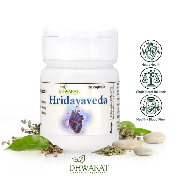 Hridayaveda - Ayurvedic Cholesterol Control Support Capsule