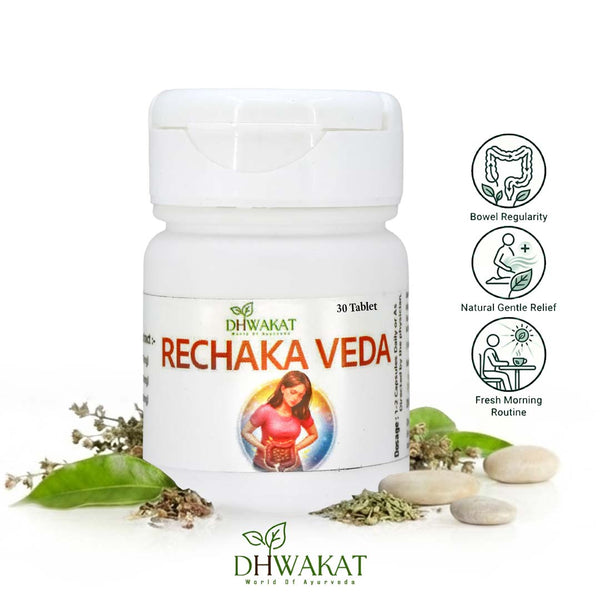Rechaka Veda - Ayurvedic Constipation Support Tablets