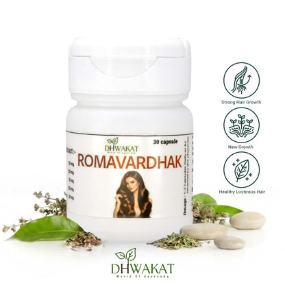 RomaVardhak - Ayurvedic Hair Fall Control & Hair Growth Support Capsule
