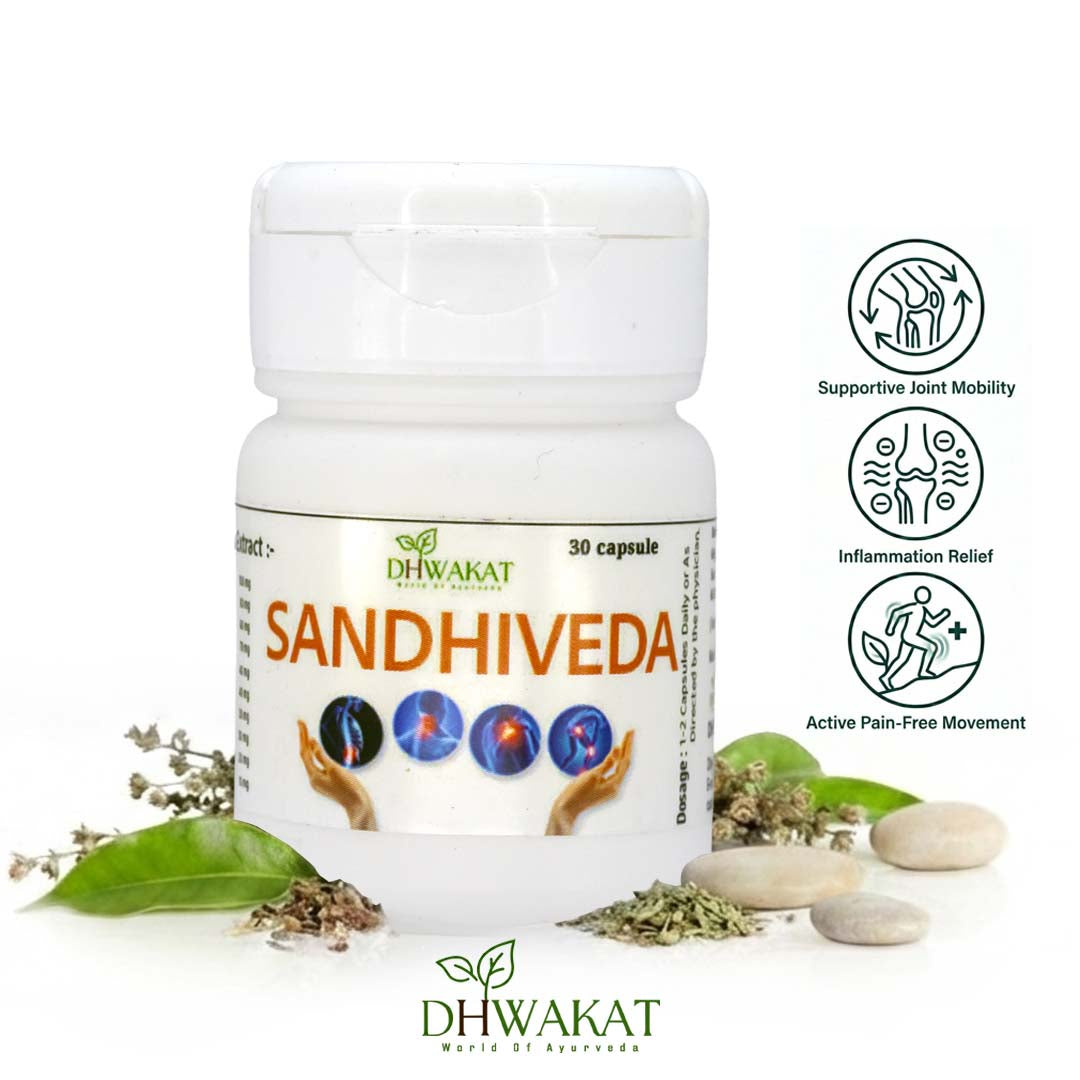 Sandhiveda - Ayurvedic Joint Pain & Arthritis Support Capsule