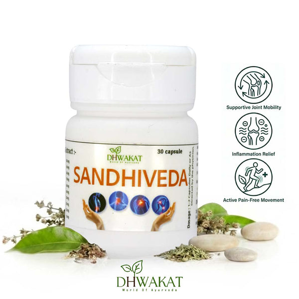 Sandhiveda - Ayurvedic Joint Pain & Arthritis Support Capsule