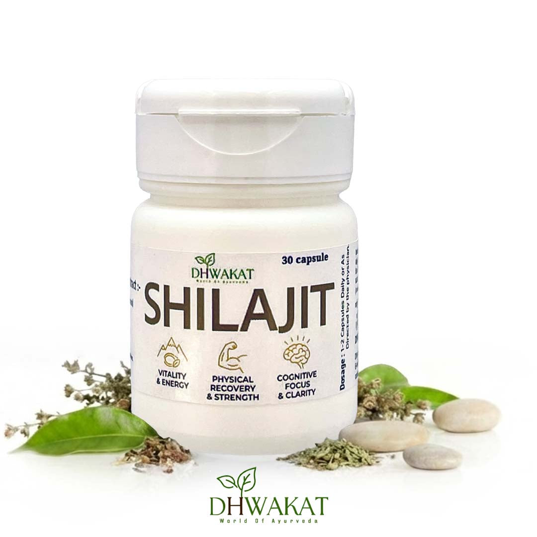 Shilajit Cap – Ayurvedic Strength, Stamina & Vitality Capsule
