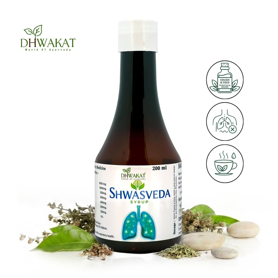 Shwasveda - Ayurvedic Cold & Cough Support Syrup