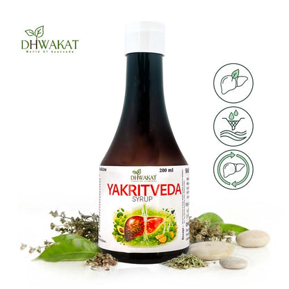 Yakritveda Syrup - Ayurvedic Liver Tonic Sugar Free