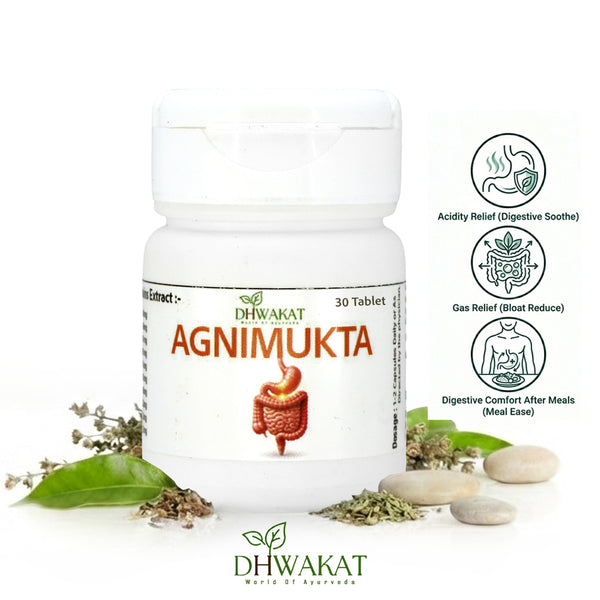 Agnimukta - Ayurvedic Gas Support Tablet