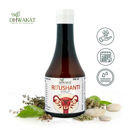 Ritushanti - Ayurvedic Periods Pain Support syrup