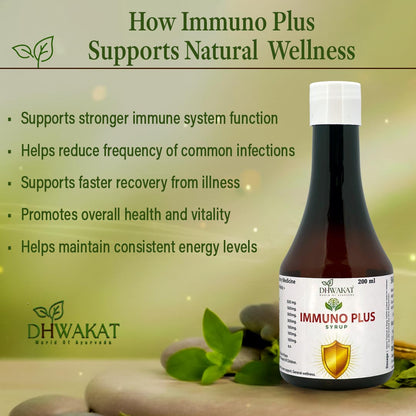 Immuno Plus - Ayurvedic Immunity Support Syrup