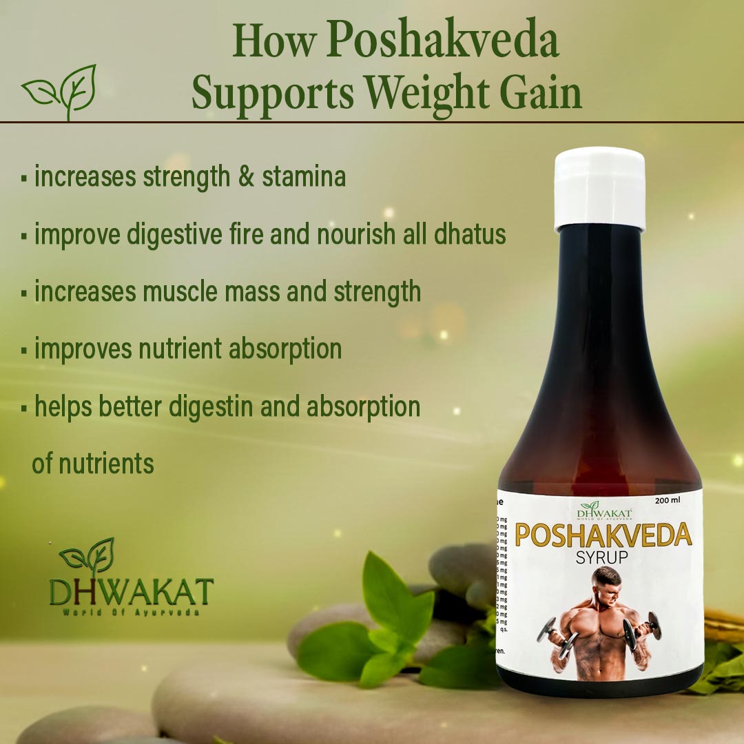 Poshakveda - Ayurvedic Weight Gain Support Syrup
