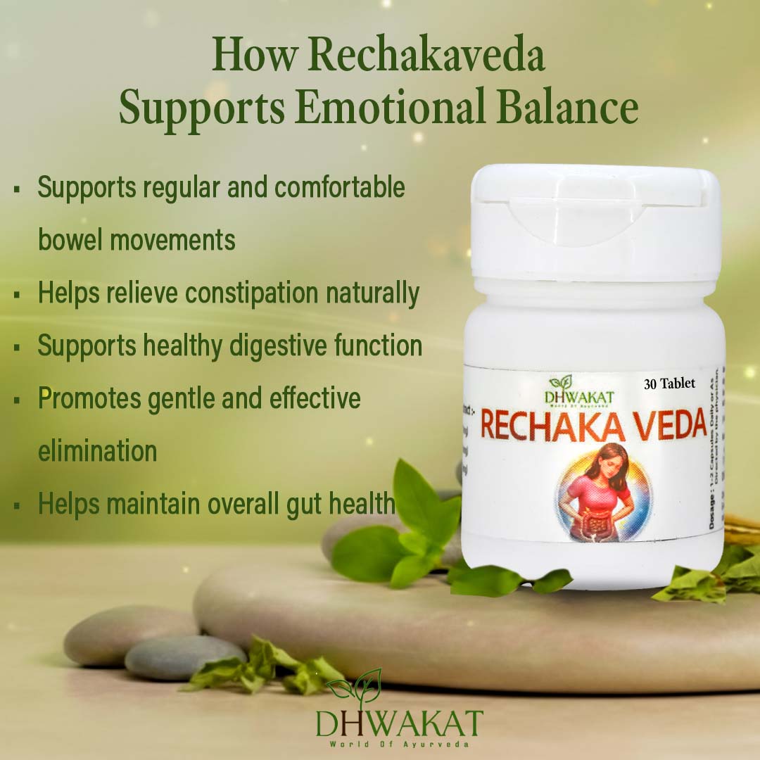 Rechaka Veda - Ayurvedic Constipation Support Tablets