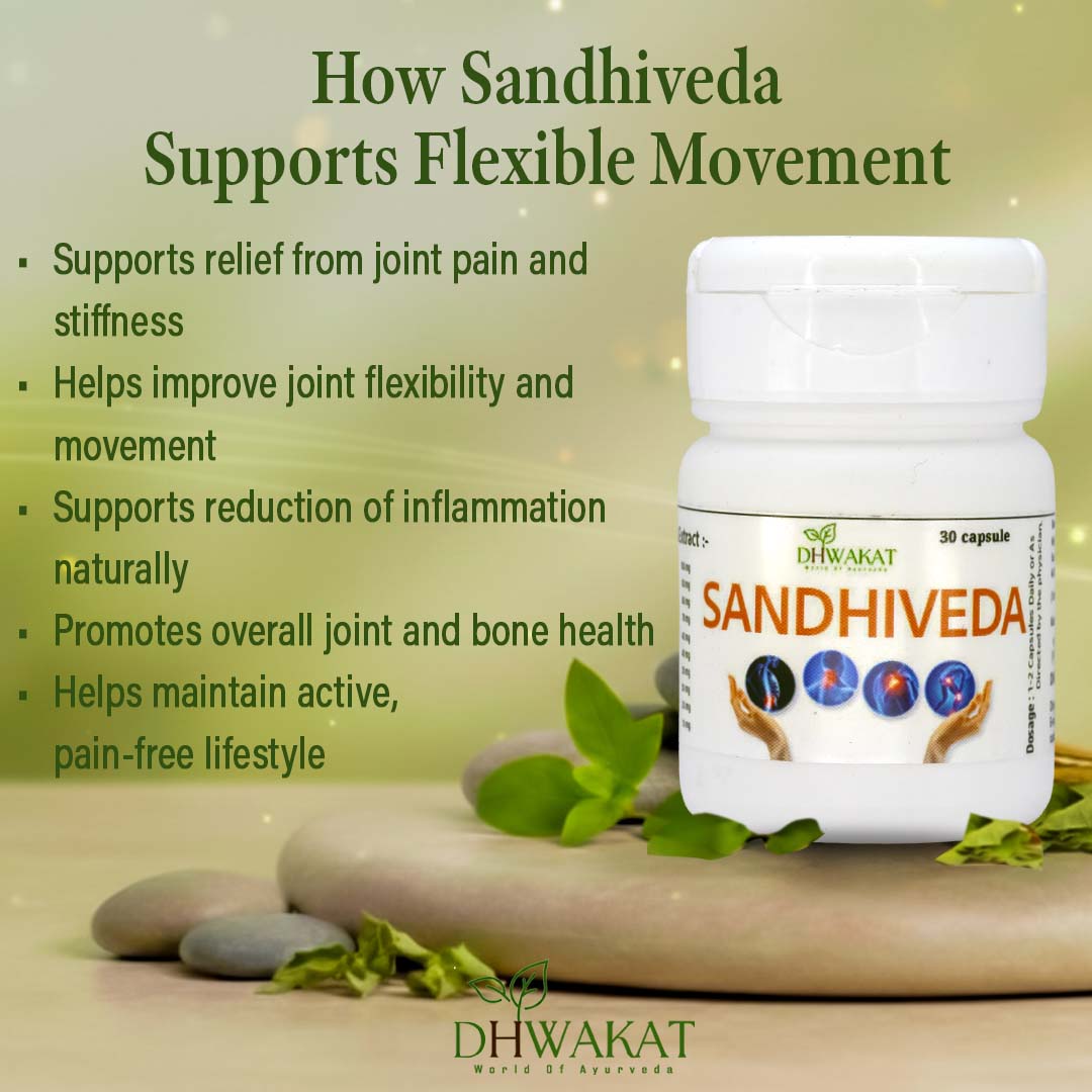 Sandhiveda - Ayurvedic Joint Pain & Arthritis Support Capsule