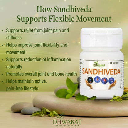 Sandhiveda - Ayurvedic Joint Pain & Arthritis Support Capsule