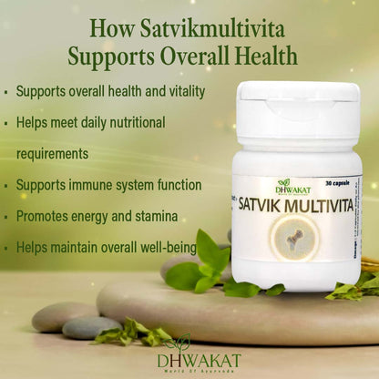 Satvik multivita - Ayurvedic Vitality Support Capsule