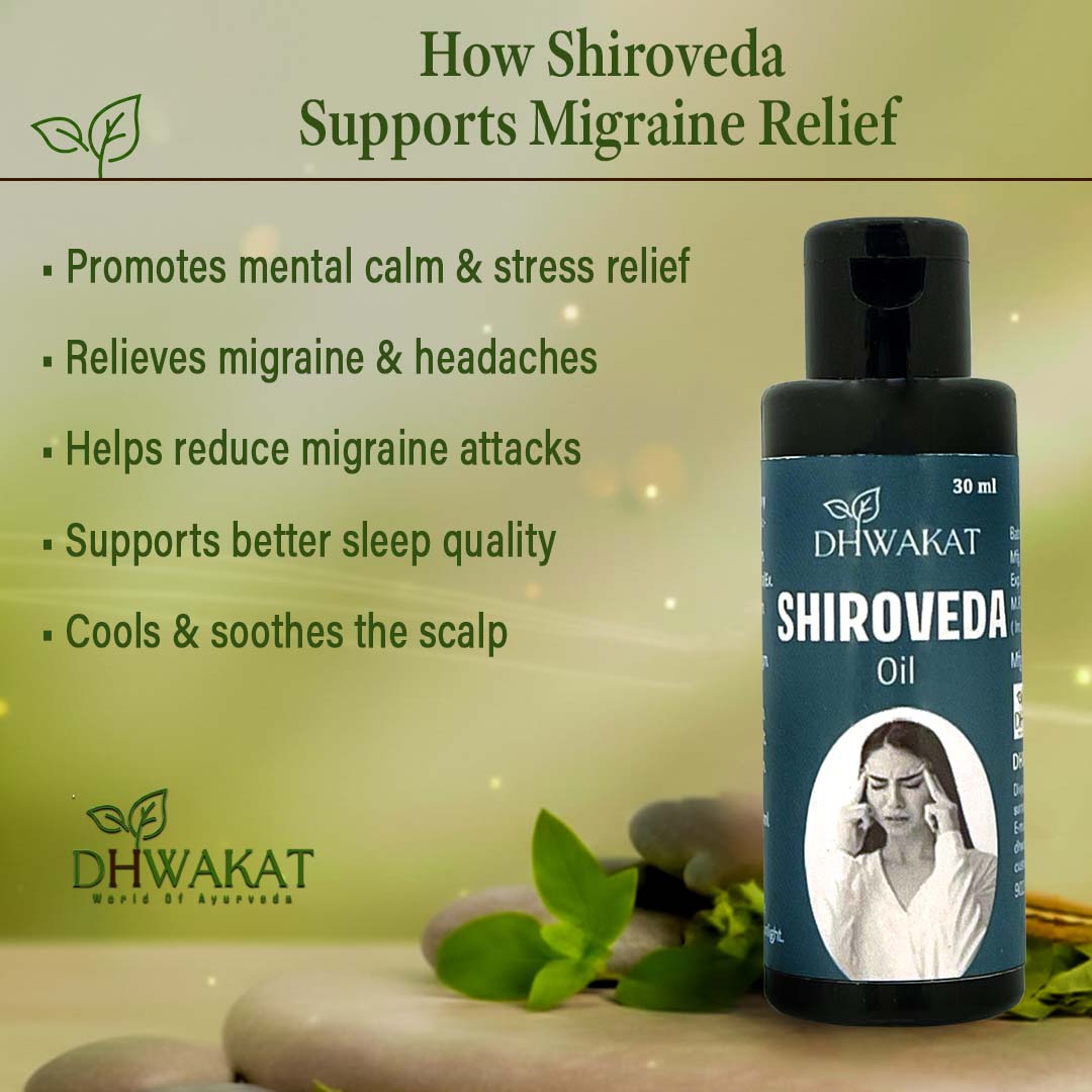 Shiroveda - Ayurvedic Migraine & Headache Support Oil