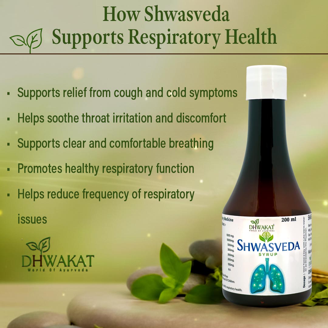 Shwasveda - Ayurvedic Cold & Cough Support Syrup