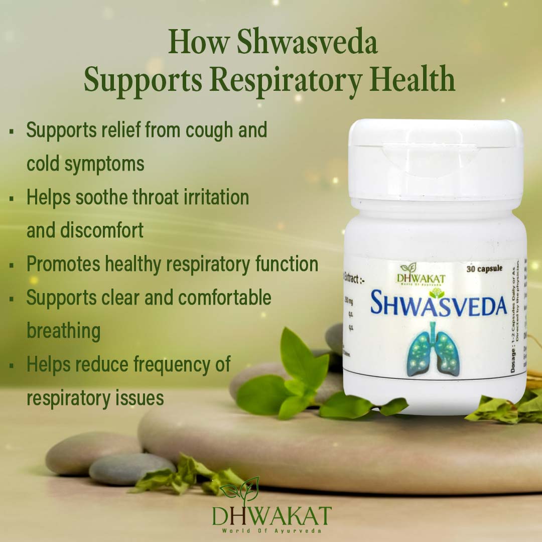 Shwasveda - Ayurvedic Frequent Cold & Cough Support Capsules