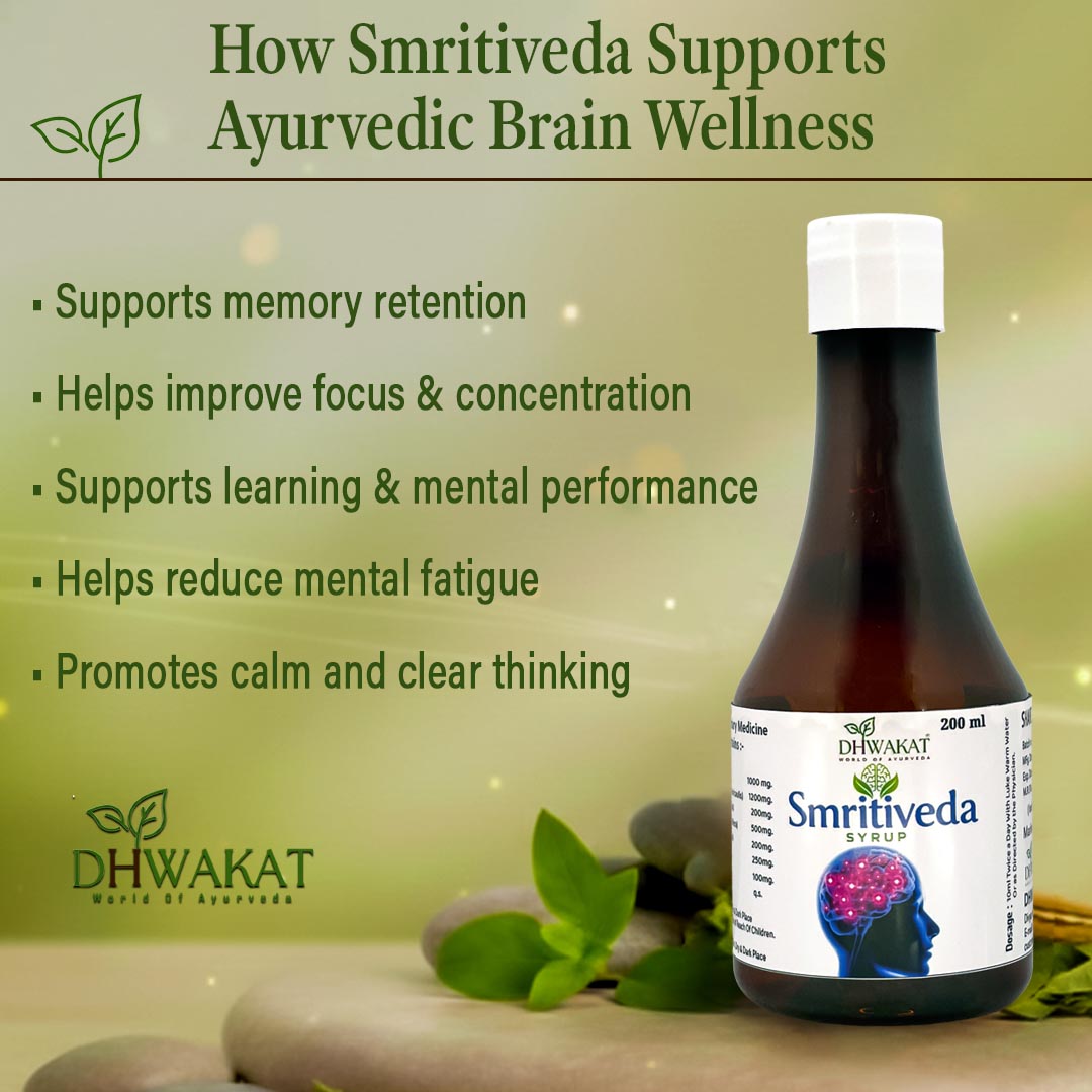 Smritiveda - Ayurvedic Brain & Memory Support Syrup