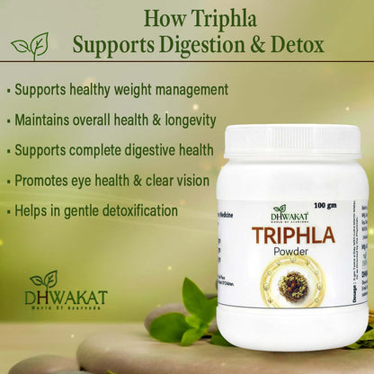 Triphla - Ayurvedic Constipation Support Powder