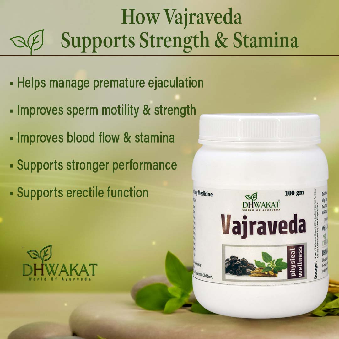 Vajraveda - Ayurvedic Sexual welllness Support Powder