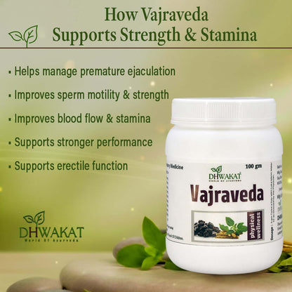 Vajraveda - Ayurvedic Sexual welllness Support Powder