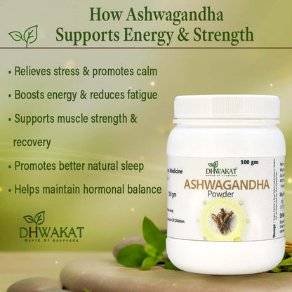 Ashwagandha - Ayurvedic Sexual welllness Support Powder