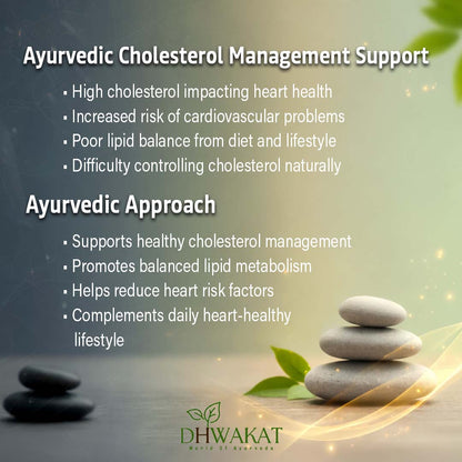 Hridayaveda - Ayurvedic Cholesterol Control Support Capsule