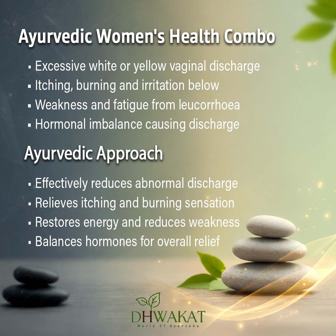 Leuco Stop Syrup - Ayurvedic Leucorrhoea Care Combo