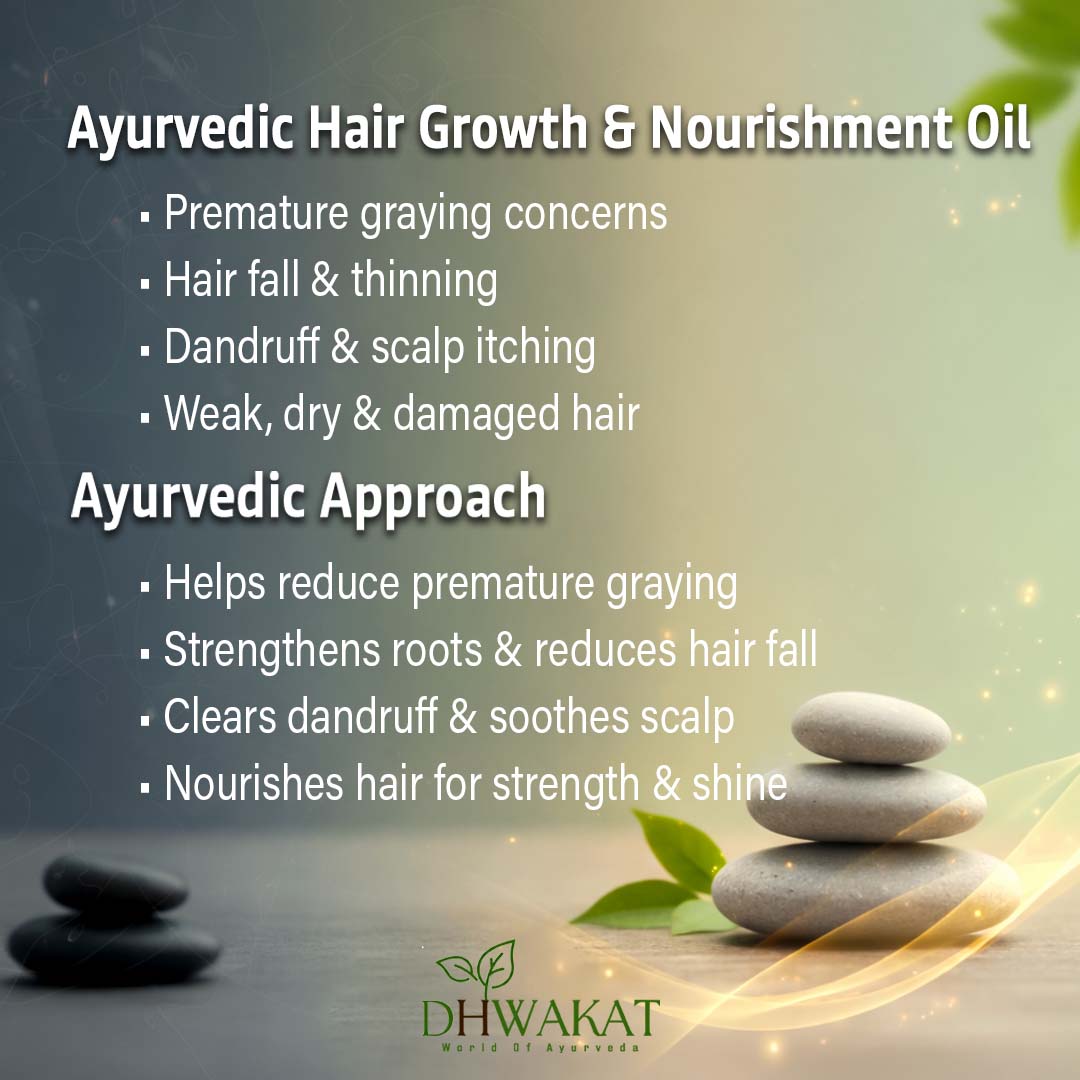 RomaVardhak - Ayurvedic Hair Fall Control & Hair Growth Support Oil