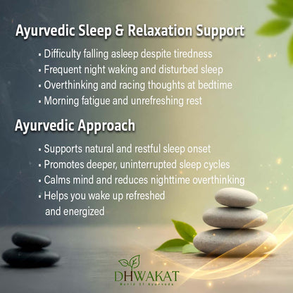 ShayanVeda - Ayurvedic Sleep Problems (Insomnia) Support Tablets
