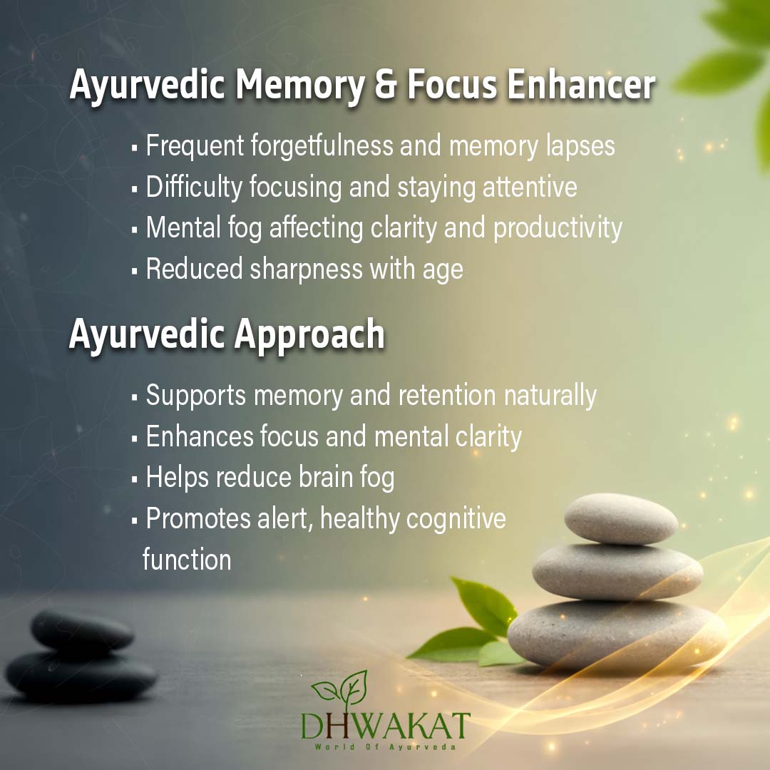 Smritiveda - Ayurvedic Brain & Memory Support Support Tablets