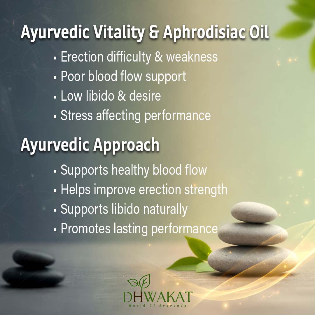 Vajraveda - Ayurvedic Sexual welllness Support Oil