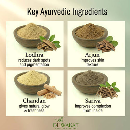 NikharVeda - Ayurvedic Skin Glow & Care Support Powder
