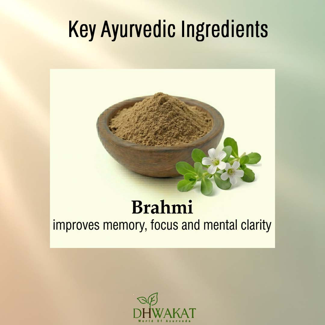 Brahmi - Ayurvedic Brain & Memory Support Support Powder