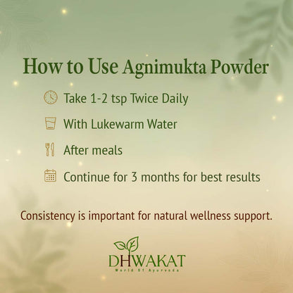 Agnimukta - Ayurvedic Acidity Support Powder