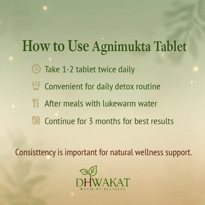 Agnimukta - Ayurvedic Gas Support Tablet