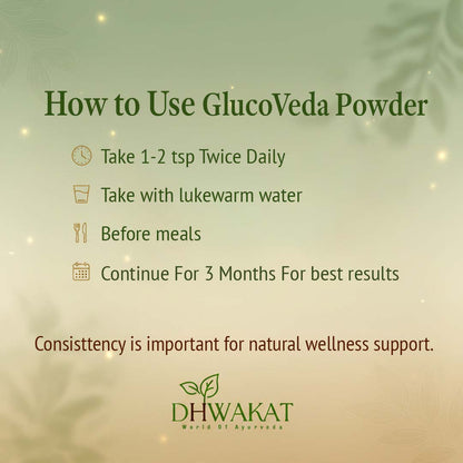 GlucoVeda - Ayurvedic Diabetes Support Support Powder
