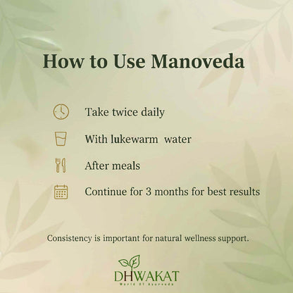 Manoveda - Ayurvedic Mental Wellness Support Syrup