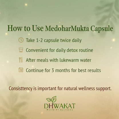 MedoharMukta - Ayurvedic Weight Loss Support Capsule