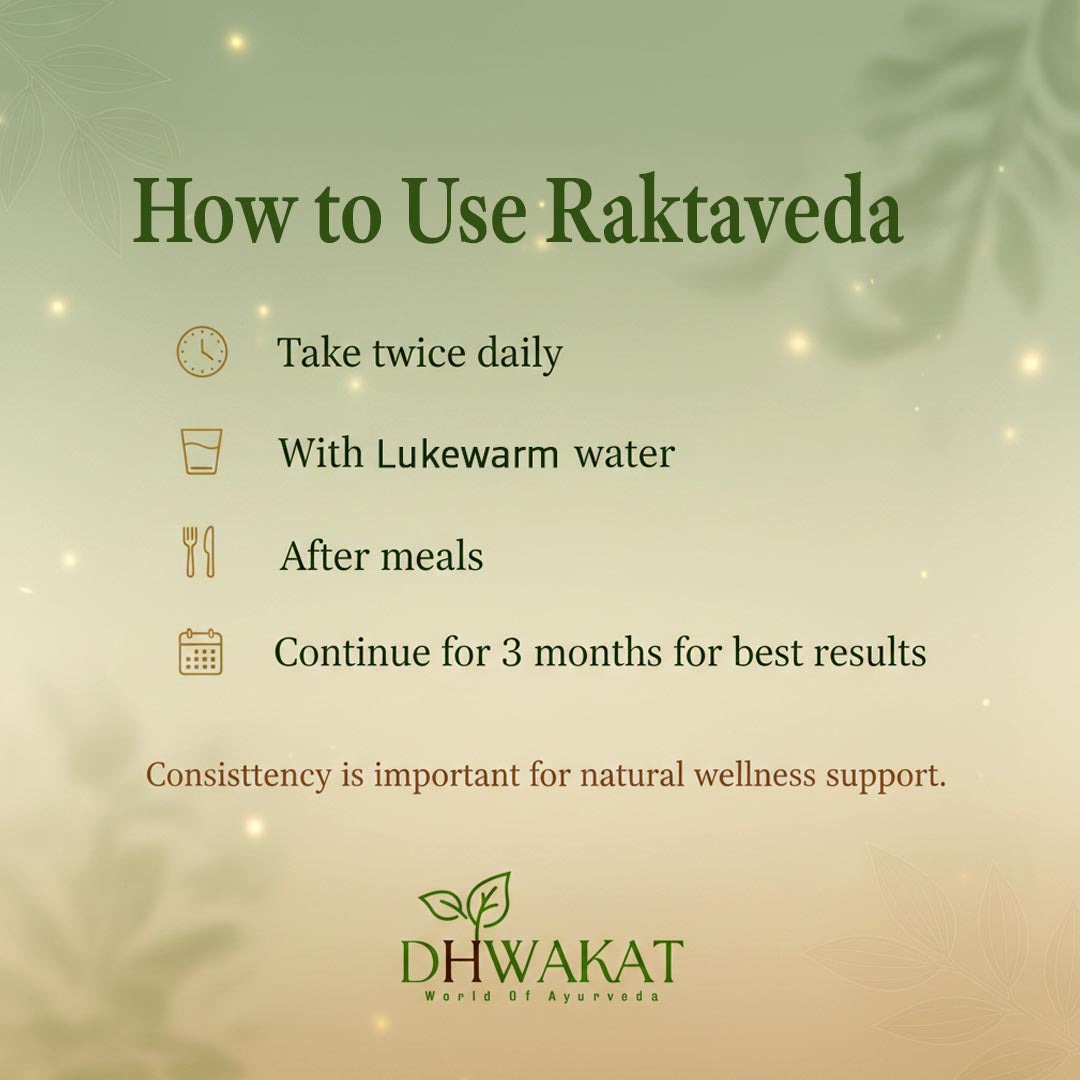 Raktaveda - Ayurvedic Blood Purifier Support Syrup