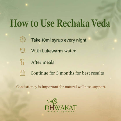 Rechaka Veda - Ayurvedic Constipation Support Syrup