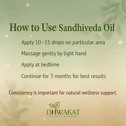 Sandhiveda - Ayurvedic Joint Pain & Arthritis Support Oil